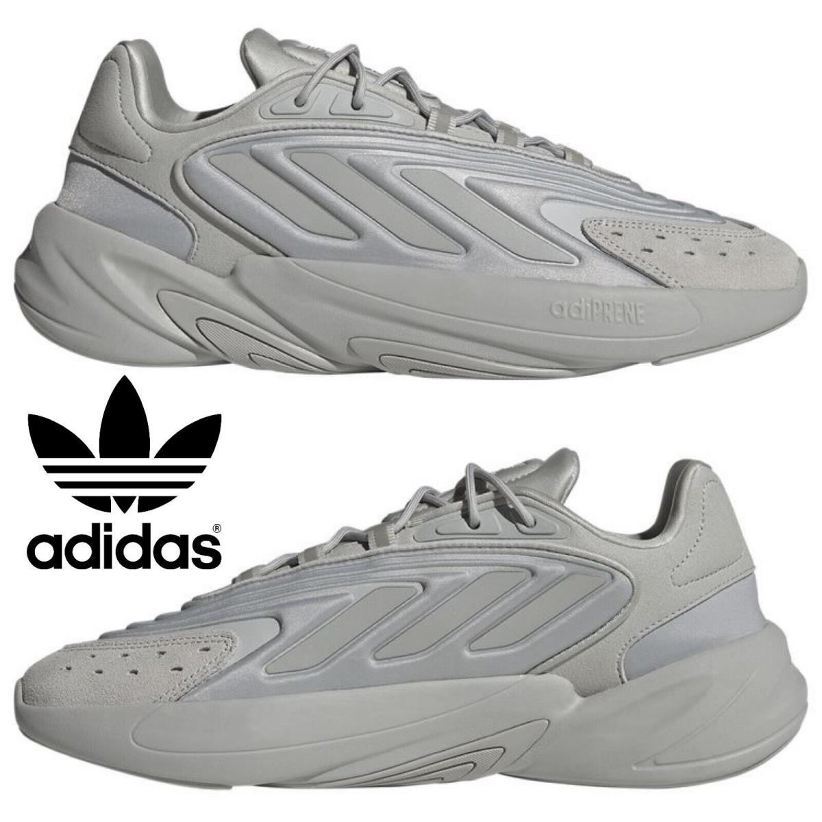 Adidas Originals Ozelia Men`s Sneakers Comfort Sport Running Shoes Bold Chunky - Gray, Manufacturer: Grey