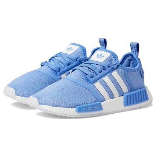 Boy`s Sneakers Athletic Shoes Adidas Originals Kids NMD_R1 Little Kid - Blue Fusion/White/Blue Fusion