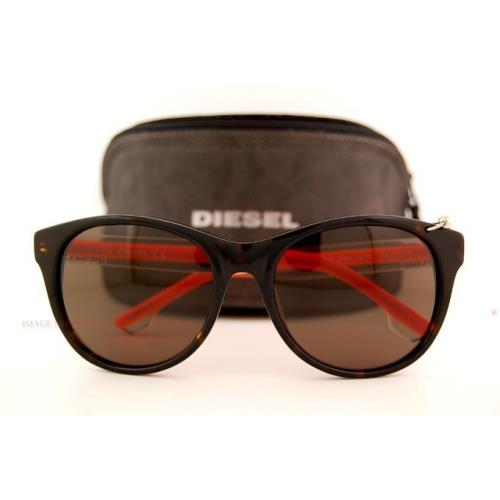 Diesel Sunglasses DL 0049 Color 52J Havana Orange/smoke