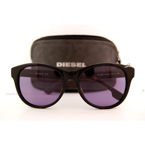 Diesel Sunglasses DL 0049 Color 52V Black/blue