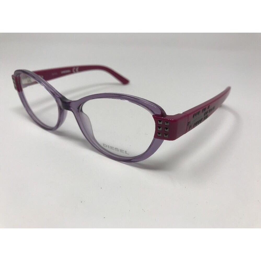 Diesel Eyeglasses Frames DL5011 081 51-17-135 Pink Purple K824