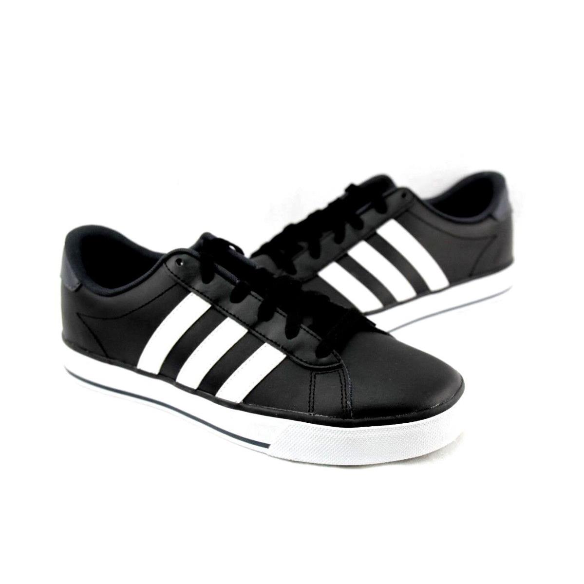 Adidas Neo SE Daily Vulc Black/white Casual Sneakers F38540 Men`s Sizes: 7 13
