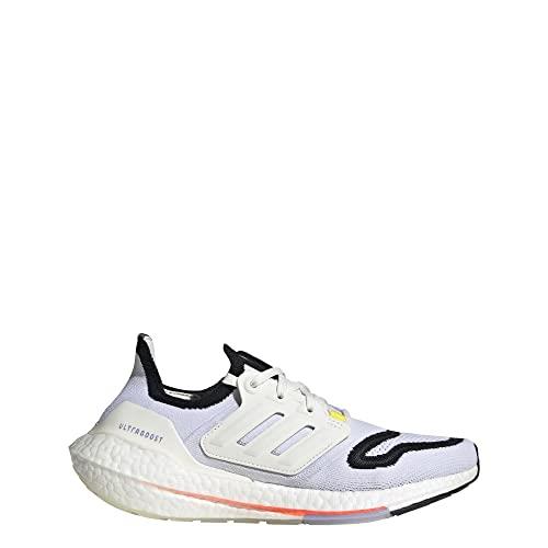 Adidas Women`s Ultraboost 22 Running Shoe 6 AU Core White/Core White/Solar Red