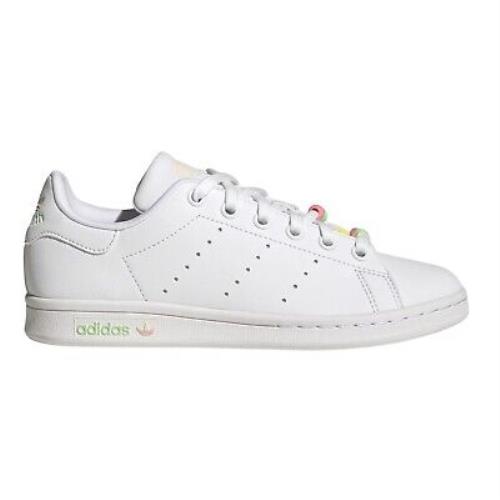 Adidas Stan Smith J Big Kids Style : Gy1797 - WHT/WHT/LTMULTI