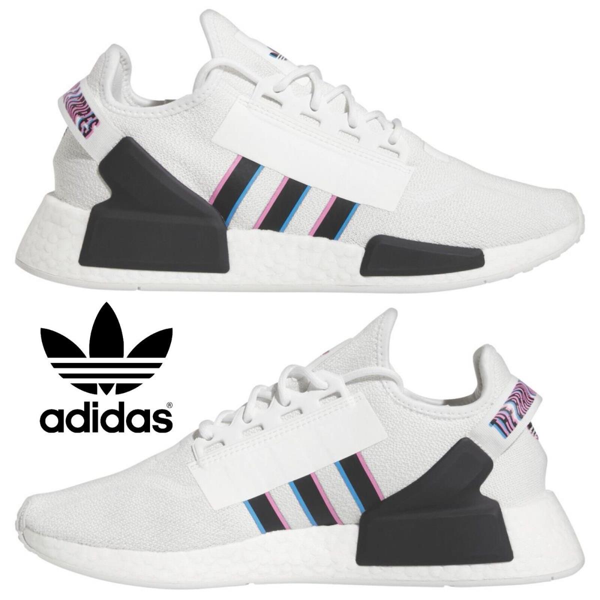 Adidas Originals Nmd R1 Men`s Sneakers Running Shoes Gym Casual Sport White