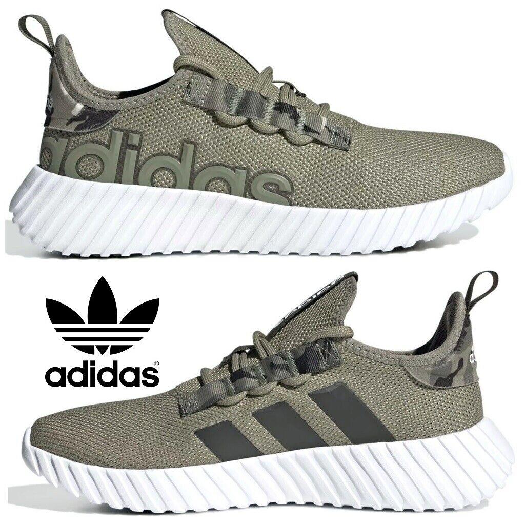 Adidas Originals Kaptir 3 Men`s Sneakers Running Shoes Gym Casual Sport Green