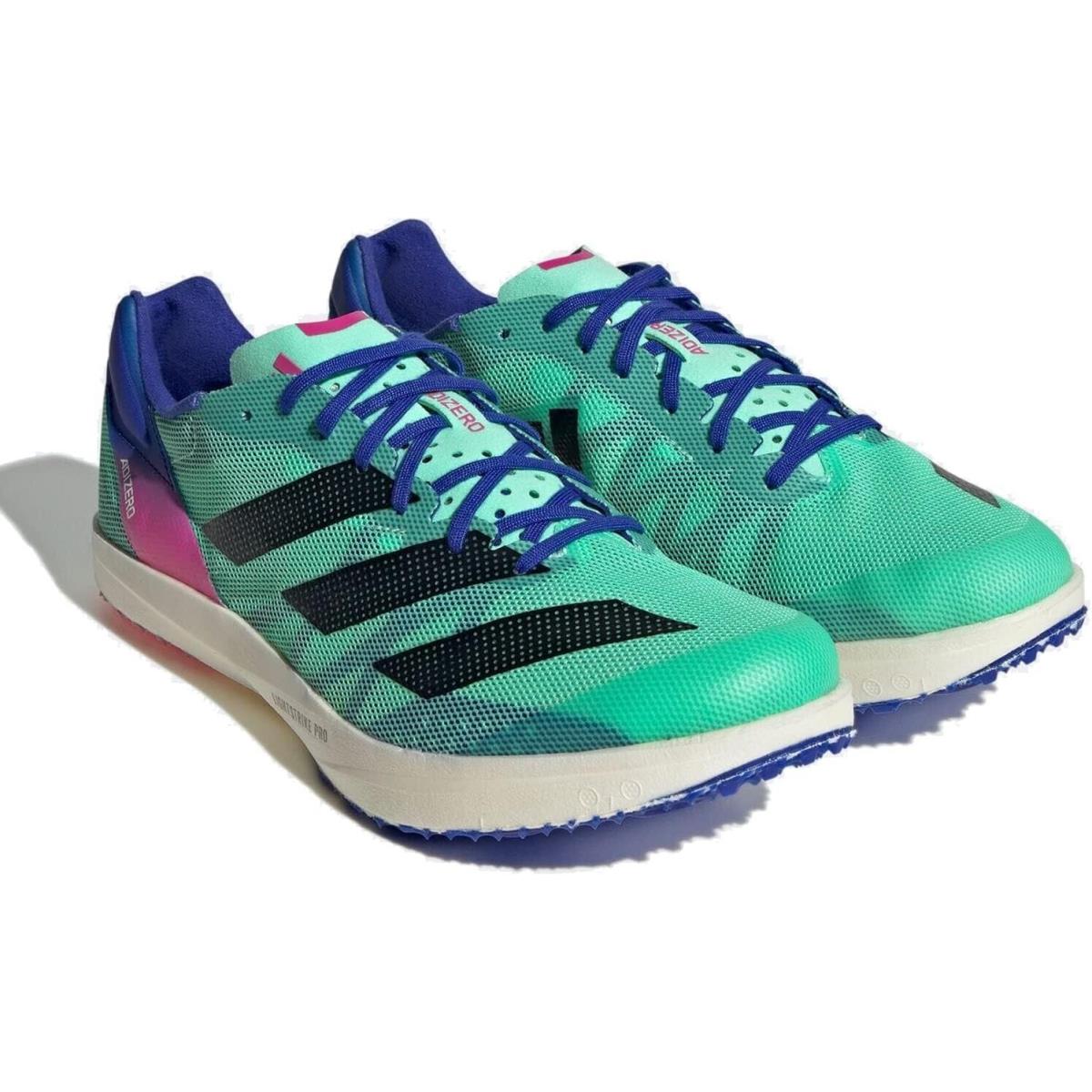 Adidas Adizero Avanti Tyo Pulse Mint/blk/blue Athletic Shoe Men`s Size 11 GV9073