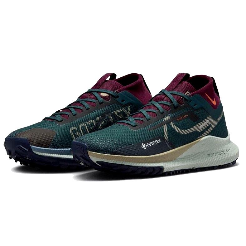 Nike React Pegasus Trail 4 Gtx Goretex Womens Size 6 Shoes DJ7929 302 Multi - Multicolor