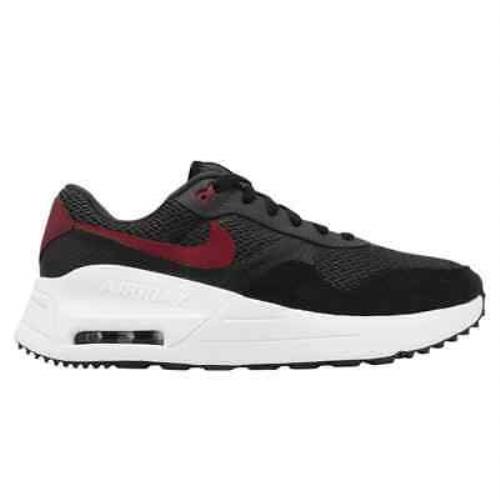 Nike Air Max System Mens Sneaker Sport Shoes DM9537-003 Black White Red Size 8