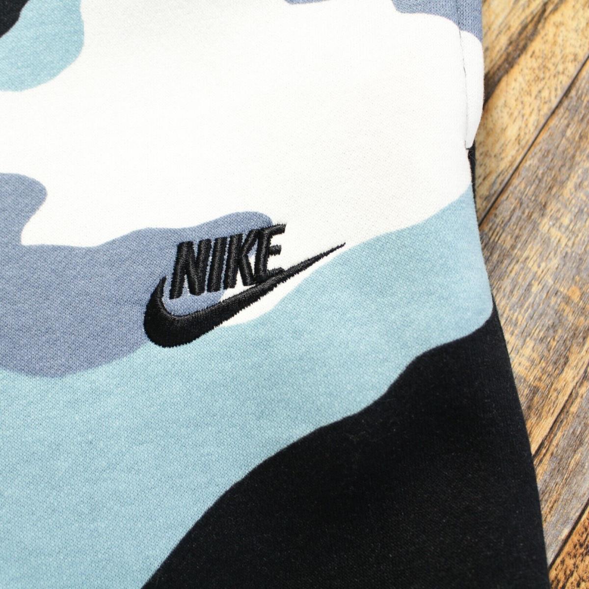 Nike Sportswear Camo Mens Jogger Pants BV3628-424 Size S Club Fleece