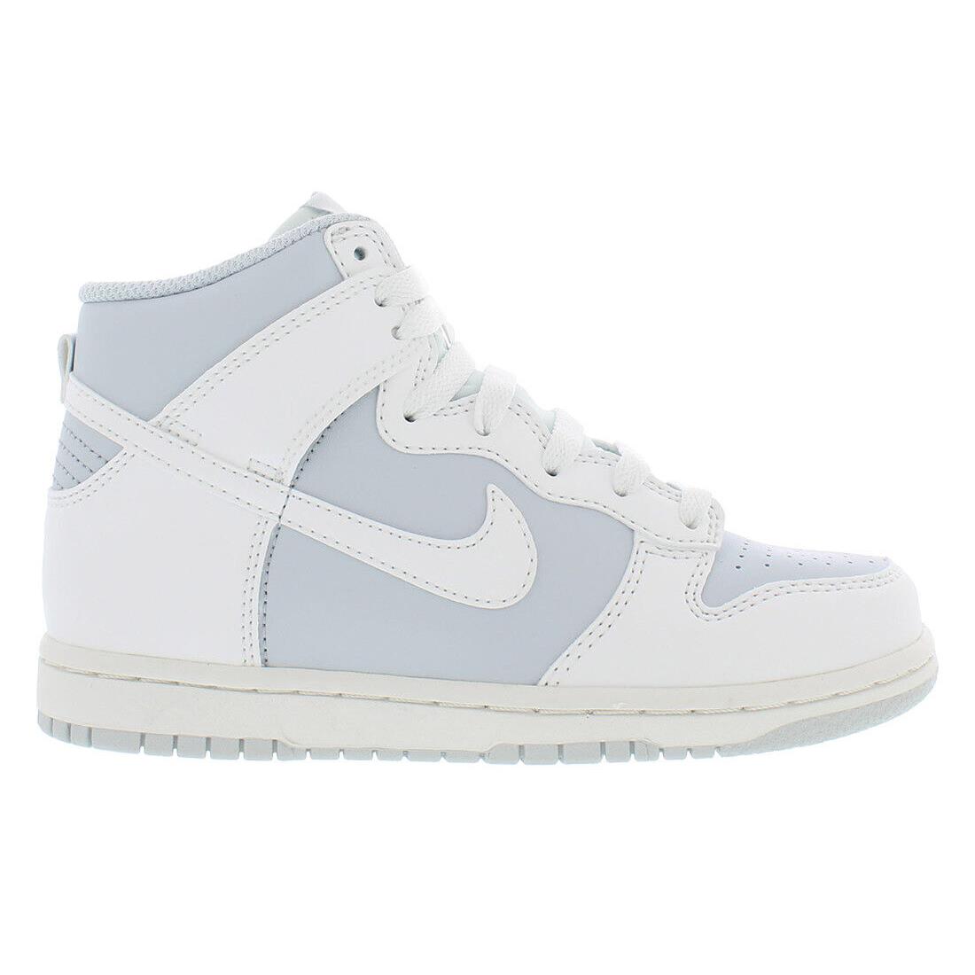 Nike Dunk High PS Girls Shoes Size 11 Color: Summit White/pure Platinum - White, Full: Summit White/Pure Platinum