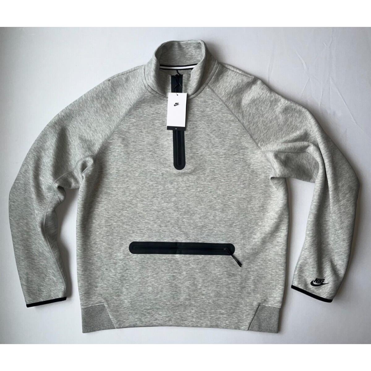 Nike Sportswear Tech Fleece Mens Sz XL Tall 1/2 Zip Sweatshirt Pullover Gray