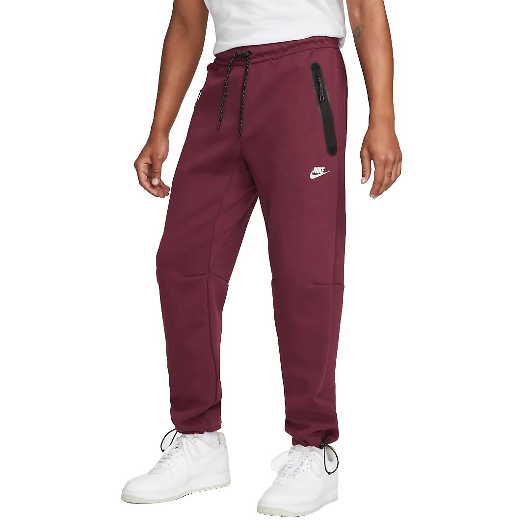 Nike Tech Fleece Bungee Pants DQ4312-638 Dark Beetroot Men S Small S