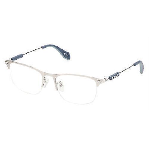 Adidas Or5038 Eyeglasses Men Matte Palladium Rectangle 54mm