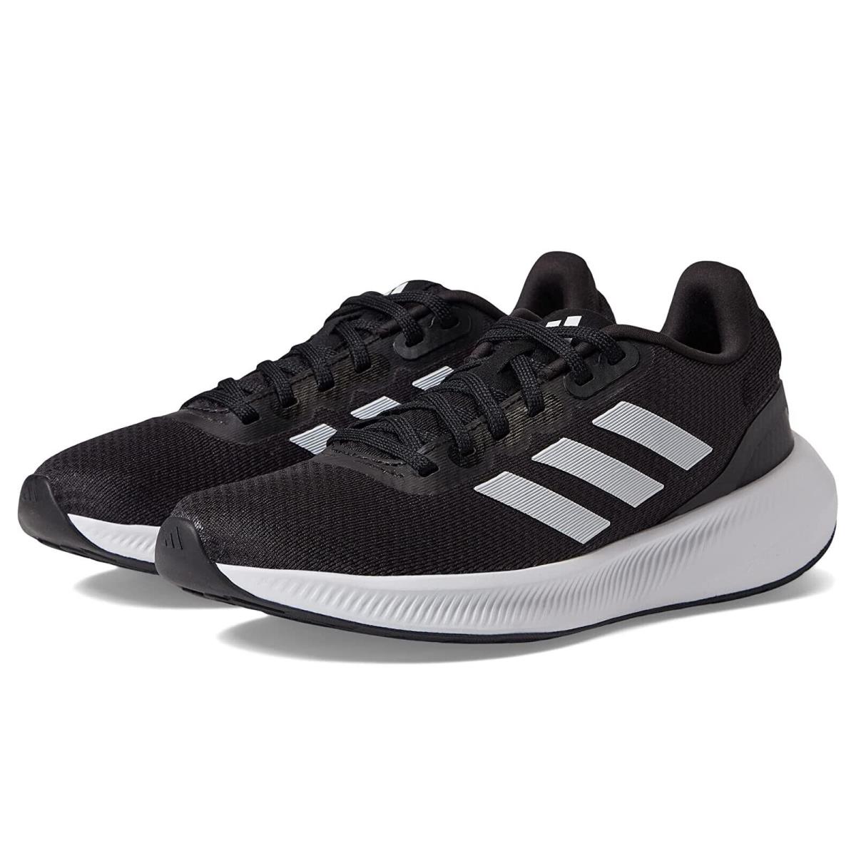 Adidas Runfalcon 3.0 W Black White Women Running Shoes Sneakers HP7556 Sz 5