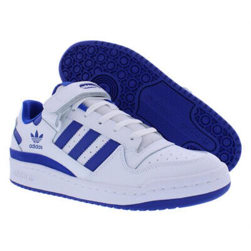 Adidas Forum Low Mens Shoes Size 13 Color: White/blue