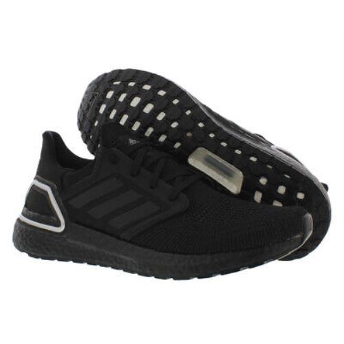 Adidas Ultraboost 20 Mens Shoes Size 9.5 Color: Core Black/silver Metallic - Core Black/Silver Metallic, Main: Black
