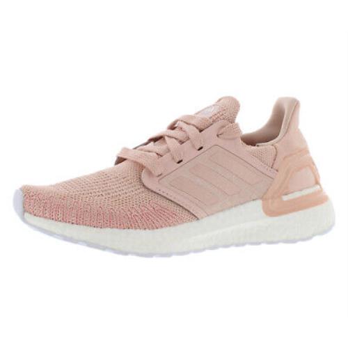 Adidas Ultraboost 20 Womens Shoes Size 5.5 Color: Vapour Pink/cloud White - Vapour Pink/Cloud White, Full: Vapour Pink/Cloud White