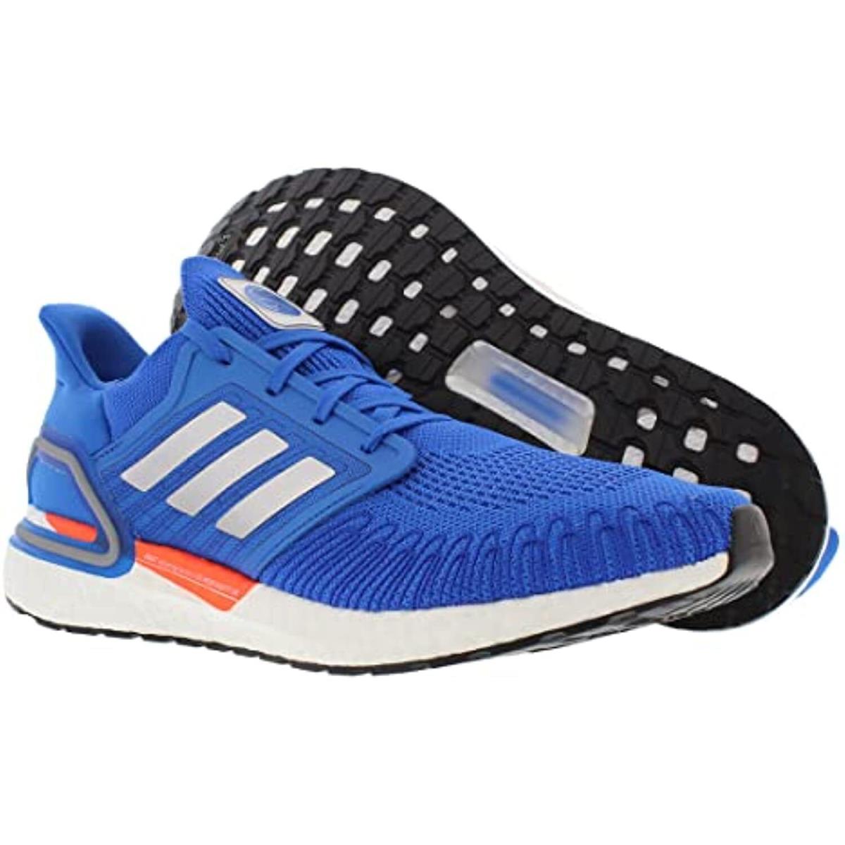 Adidas Originals Men`s Ultraboost 20 Running Shoes FX7978 Blue/orange Size 8.5M - Blue