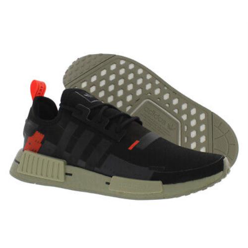 Adidas NMD_R1 Mens Shoes Size 9 Color: Core Black/core Black/solar Red