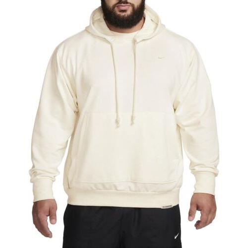 Size Large Tall - Nike Men`s Standard Issue Dri-fit Hoodie Phantom DQ5818-028