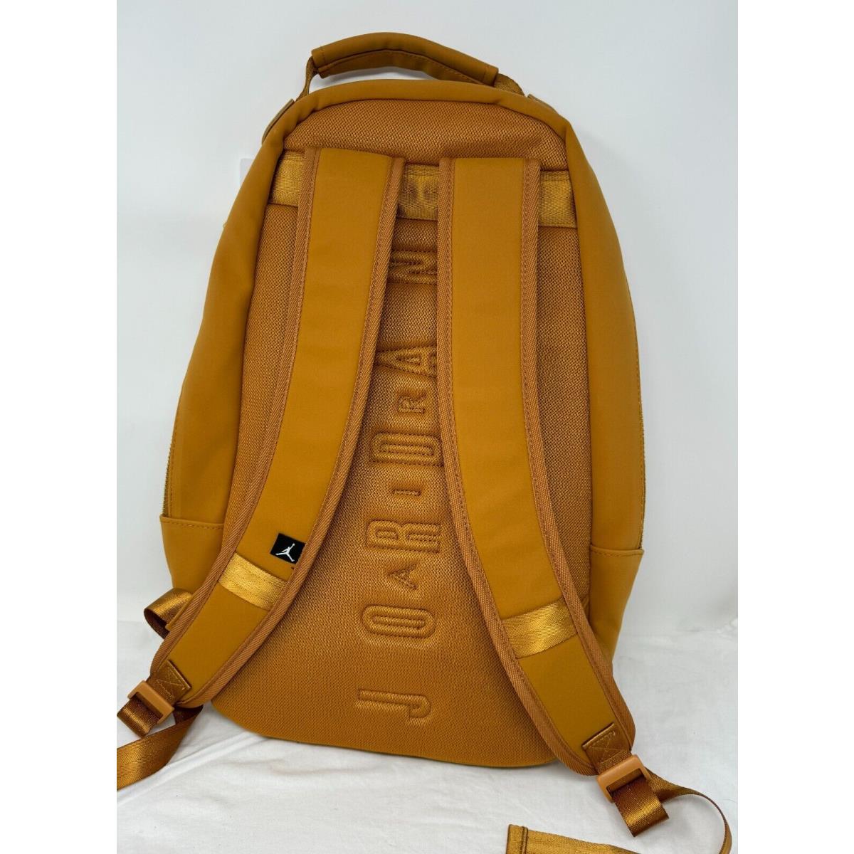 Nike Air Jordan Leather 9A0227 X3N Desert Ochre Brown Tan Backpack Laptop Bag