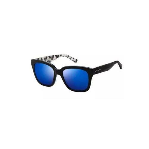 Marc Jacobs MJ-229-E5KXT-52 Sunglasses Size 52mm 145mm 19mm Black - Frame: Black, Lens: Blue