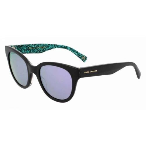 Marc Jacobs MJ-231-2PO3J-50 Sunglasses Size 50mm 145mm 22mm Black - Frame: Black, Lens: Purple