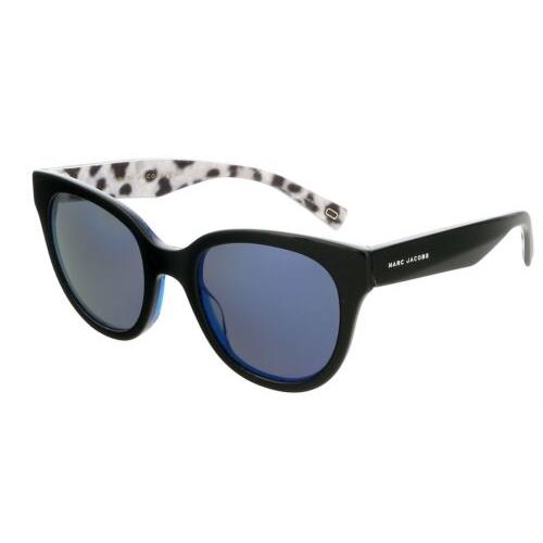 Marc Jacobs MJ-231-0E5K-50 Sunglasses Size 50mm 145mm 22mm Black - Frame: Black, Lens: Blue