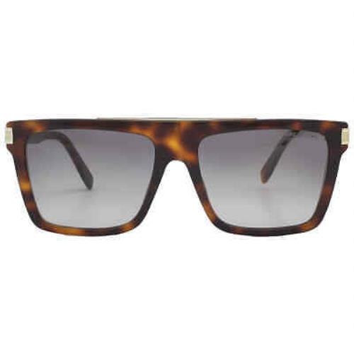 Marc Jacobs Gradient Brown Square Men`s Sunglasses Marc 568/S 05L/HA 58