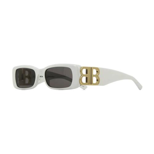 Balenciaga BB0096S White/grey 011 Sunglasses