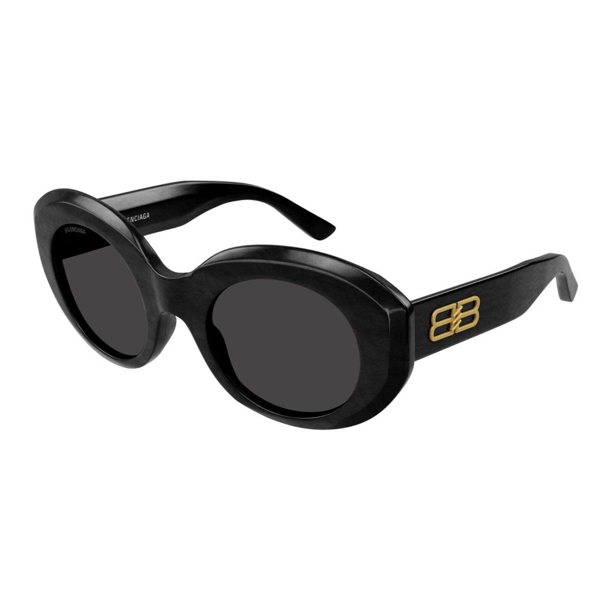 Balenciaga BB0235S Black/grey 001 Sunglasses