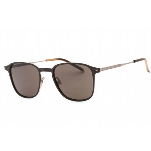 Tommy Hilfiger Men`s Sunglasses Matte Brown Frame Grey Lens TH 1972/S 04IN IR