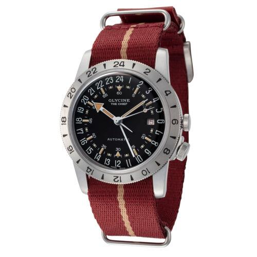Glycine Unisex GL0472 Airman Vintage 40mm Automatic Watch