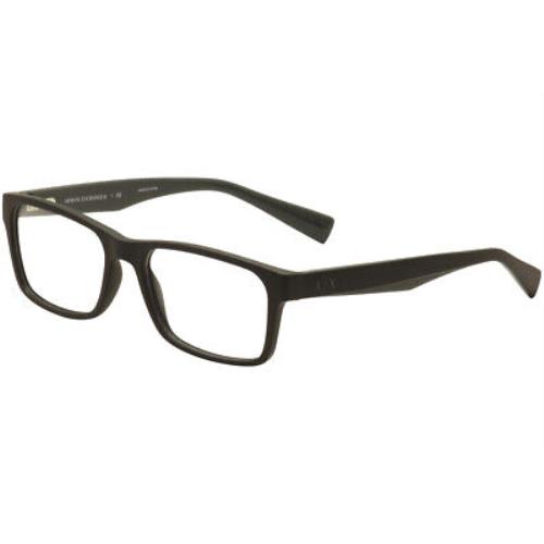 Armani Exchange Eyeglasses AX3038F AX/3038/F 8199 Matte Black Optical Frame 56mm