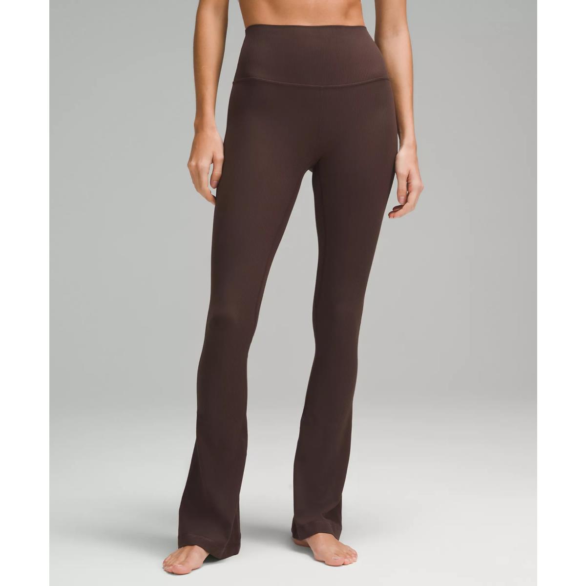 Lululemon Align HR Mini Flare Pant Regular 32 - Retail Ribbed