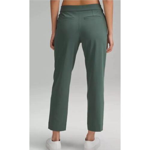 Lululemon Tapered-leg Mid-rise 7/8 Pant Luxtreme Size M W Tags Green