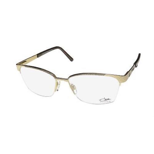 Cazal 1258 Titanium Semi-rimless Made IN Germany Designer Eyeglass Frame/glasses