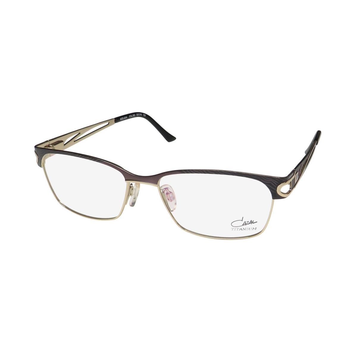 Cazal 4244 Titanium Made IN Germany Full-rim Eyeglass Frame/eyewear Anthracite / Black / Gold