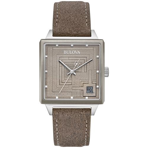 Bulova Frank Lloyd Wright Ennis House Watch 96A314