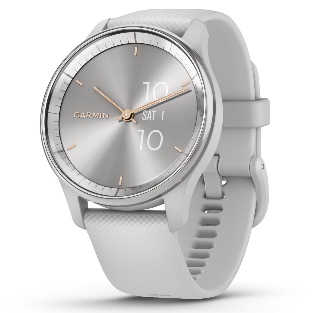 Garmin Vivomove Trend 40 mm Hybrid Unisex Smartwatch Silver / Mist Gray