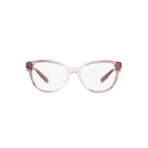 Coach HC6177F 5656 Transparent Pink Ombre Demo Lens 55 mm Women`s Eyeglasses