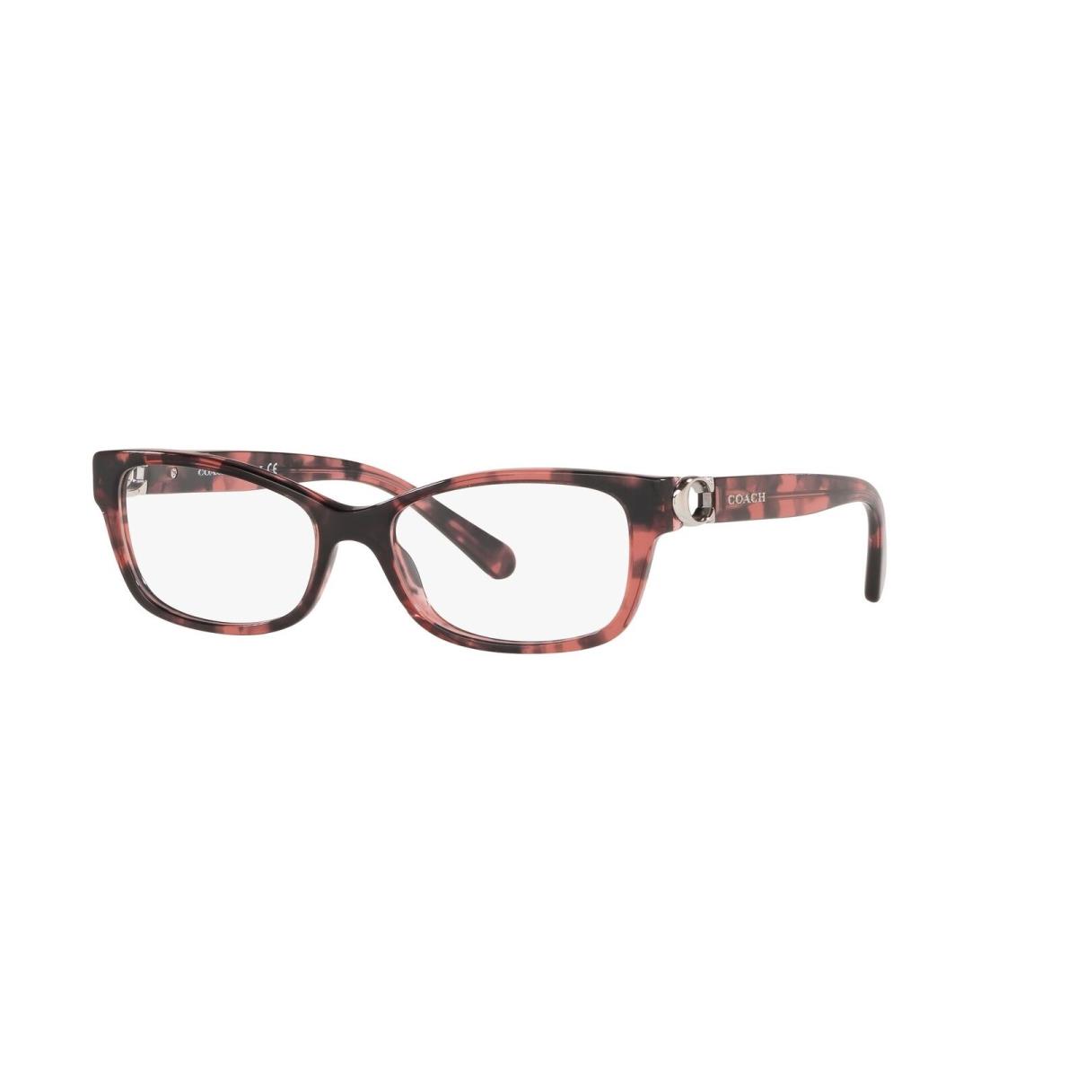 Coach HC6119 5577 Pink Tortoise Demo Lens 53 mm Women`s Eyeglasses