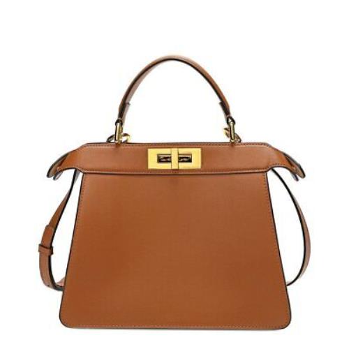 Coach Tiffany Fred Paris Smooth Nappa Leather Satchel Women`s Brown