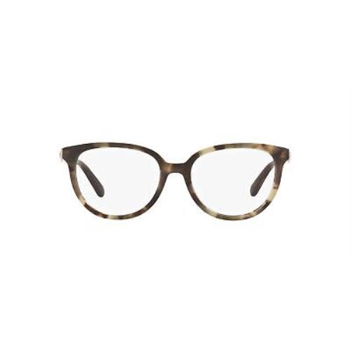 Coach HC6182 5592 Milky Moss Green Tortois Demo Lens 52 mm Women`s Eyeglasses