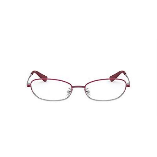 Coach HC5107 9341 Burgundy Silver Gradient Demo Lens 53 mm Women`s Eyeglasses