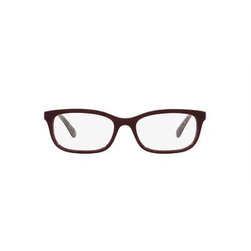 Coach HC6174 5479 Oxblood Demo Lens 52 mm Women`s Eyeglasses