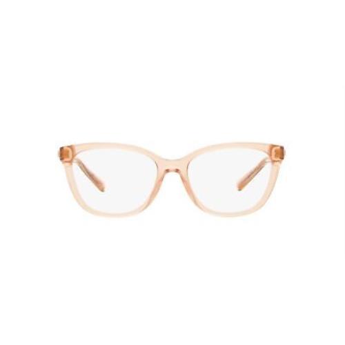 Coach HC6186 5680 Transparent Blush Demo Lens 53 mm Women`s Eyeglasses