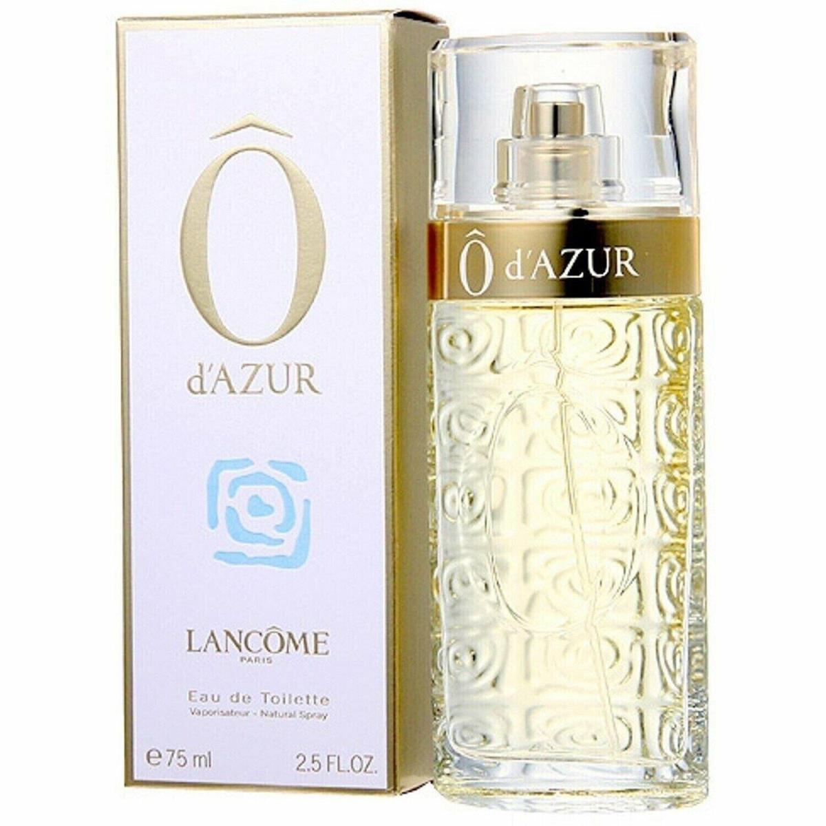O D`azur Perfume BY Lancome Edt Spray Women 2.5 OZ