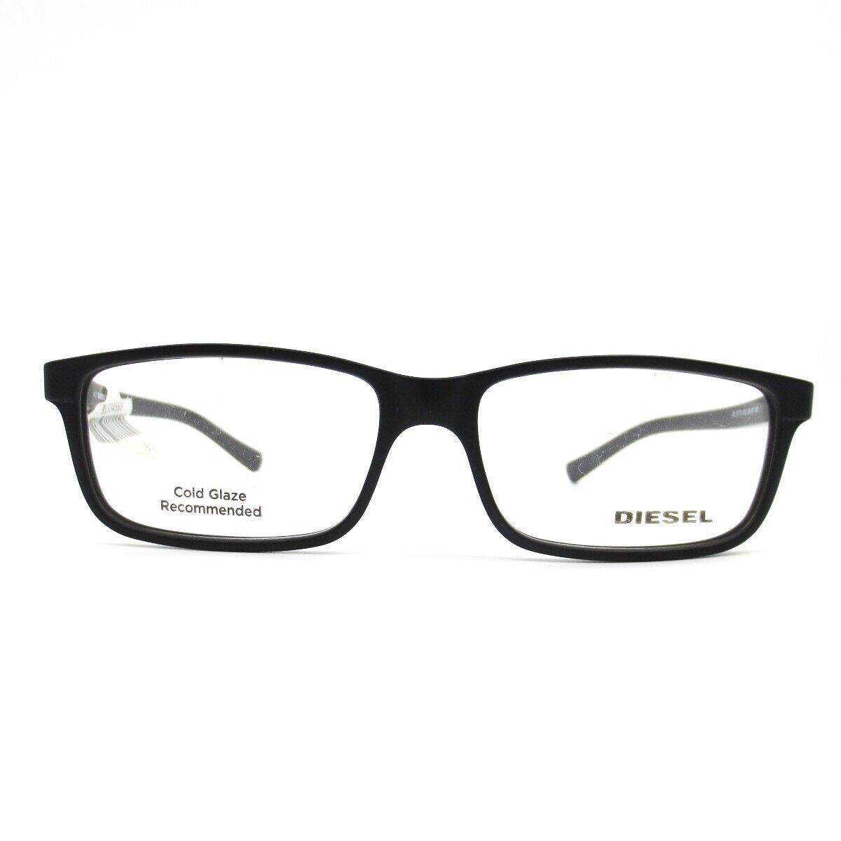 Diesel Eyeglasses DL5126 col.002 Black Full Rim Rectangular Frame 54-15 140